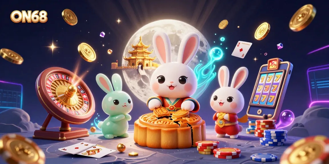 Engage in thrilling casino adventures with ON68, featuring vibrant 3D gaming elements and characters