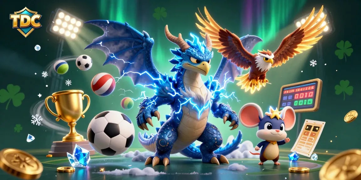 Experience thrilling TDTC sports betting action with dynamic characters and vivid game elements.