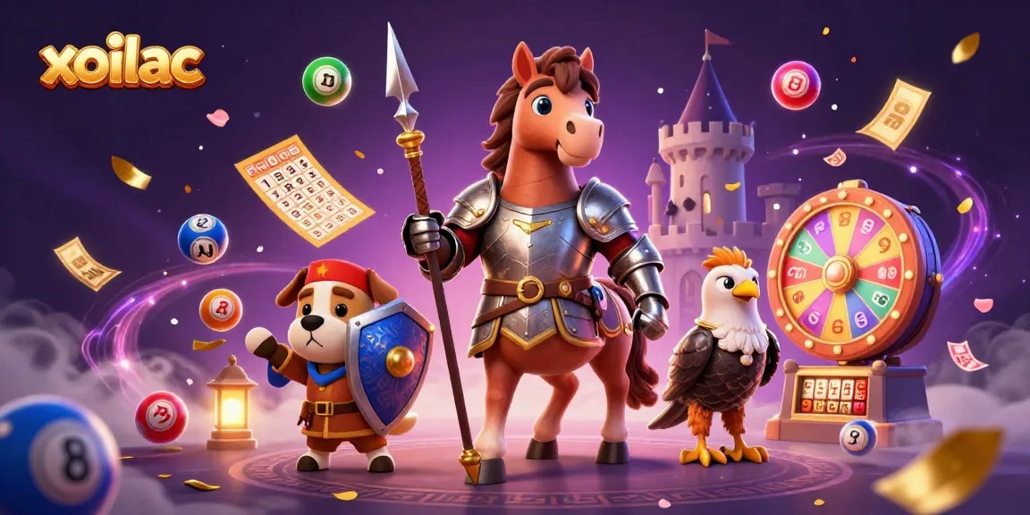 Win exciting prizes on Xoilac with vibrant lottery balls and engaging gameplay!