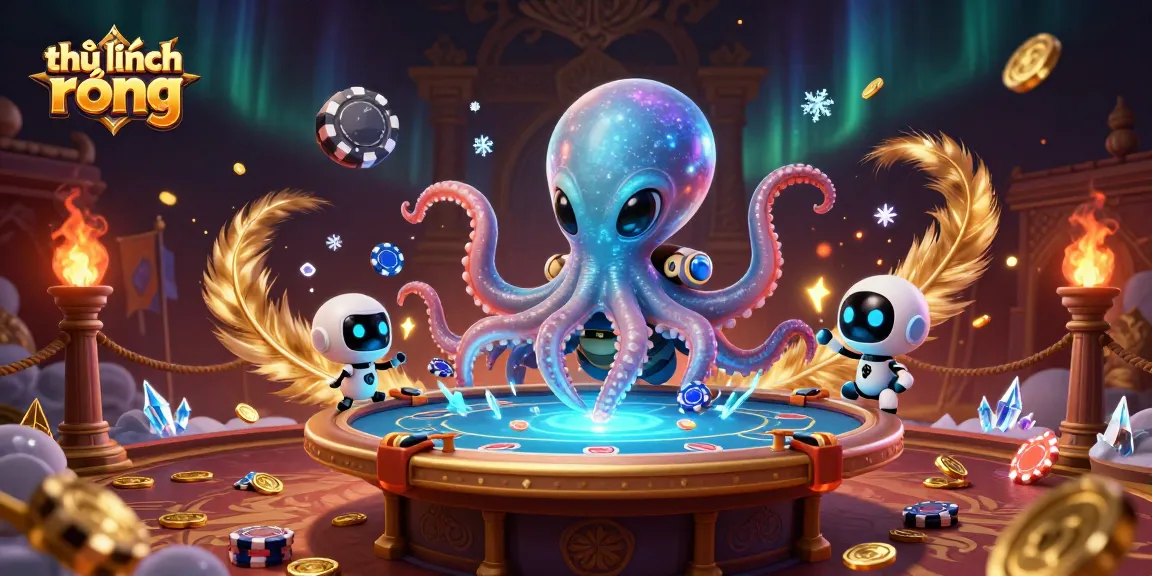 Engage with thủ lĩnh rồng in a vibrant alien casino environment featuring unique characters and dynamic elements.