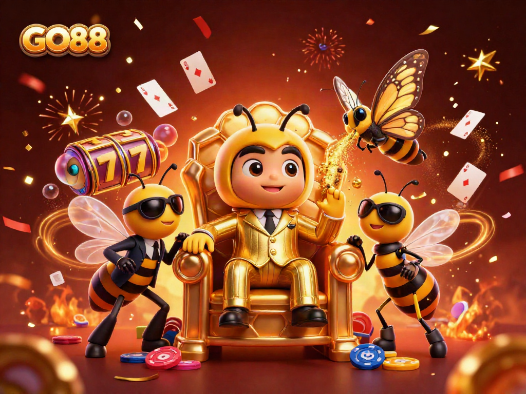 Engage with GO88's exhilarating casino adventure amid vibrant celebrations and thrilling games.