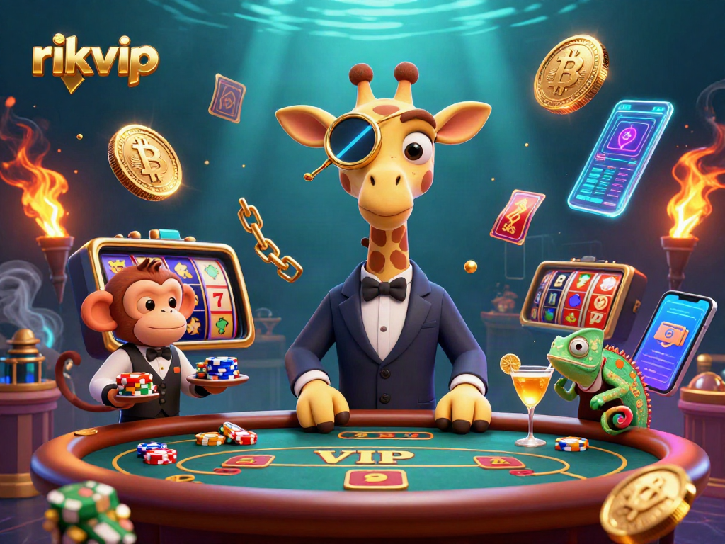Experience the thrilling action at rikvip with vibrant gambling scenes featuring high-rollers and exciting gameplay.