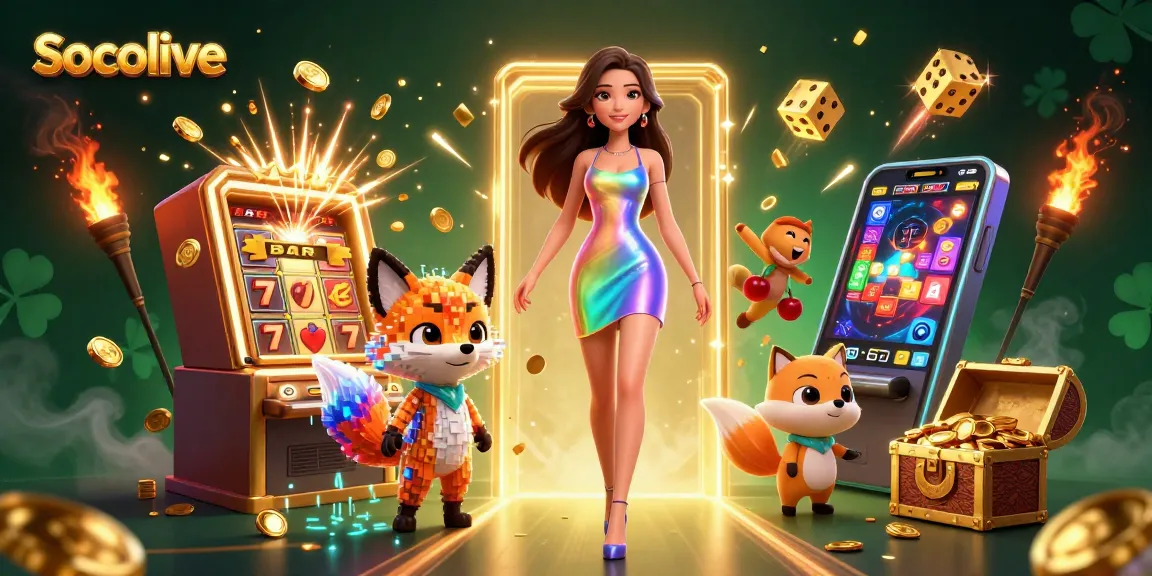 Socolive offers thrilling casino experiences with vibrant visuals and dynamic game elements.