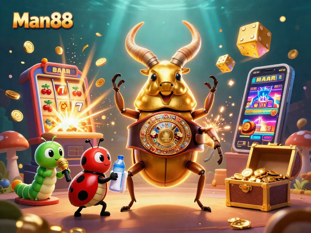 Experience thrilling gaming action at Man88 with vivid jackpots and engaging casino elements.