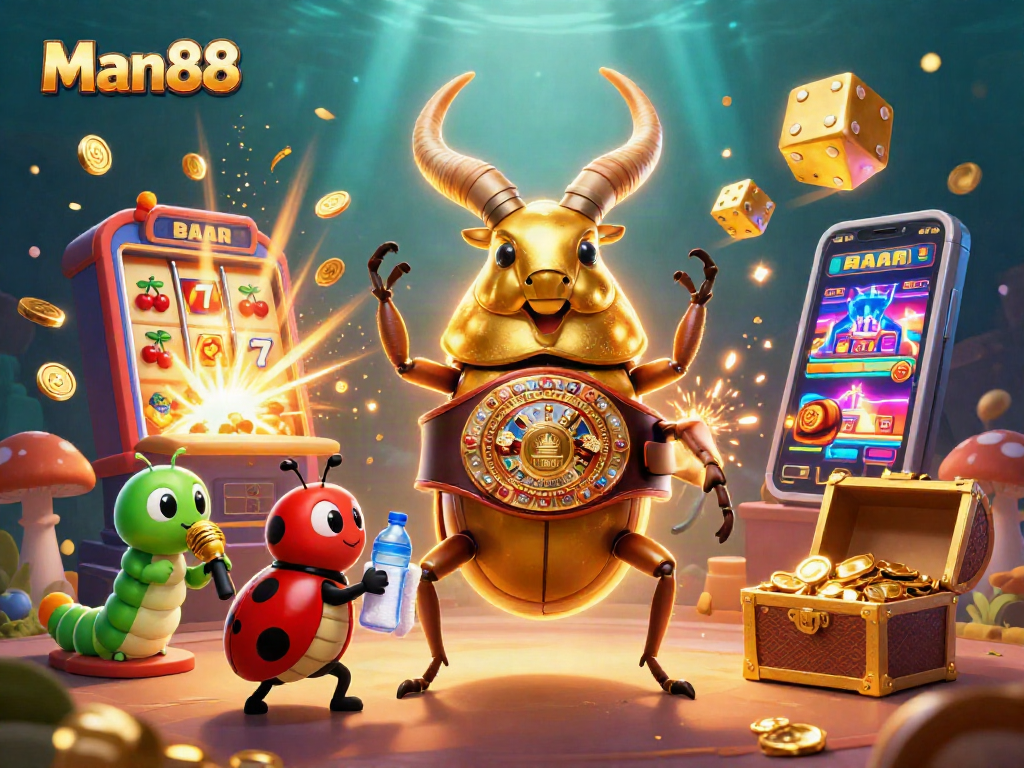 Experience thrilling gaming action at Man88 with vivid jackpots and engaging casino elements.