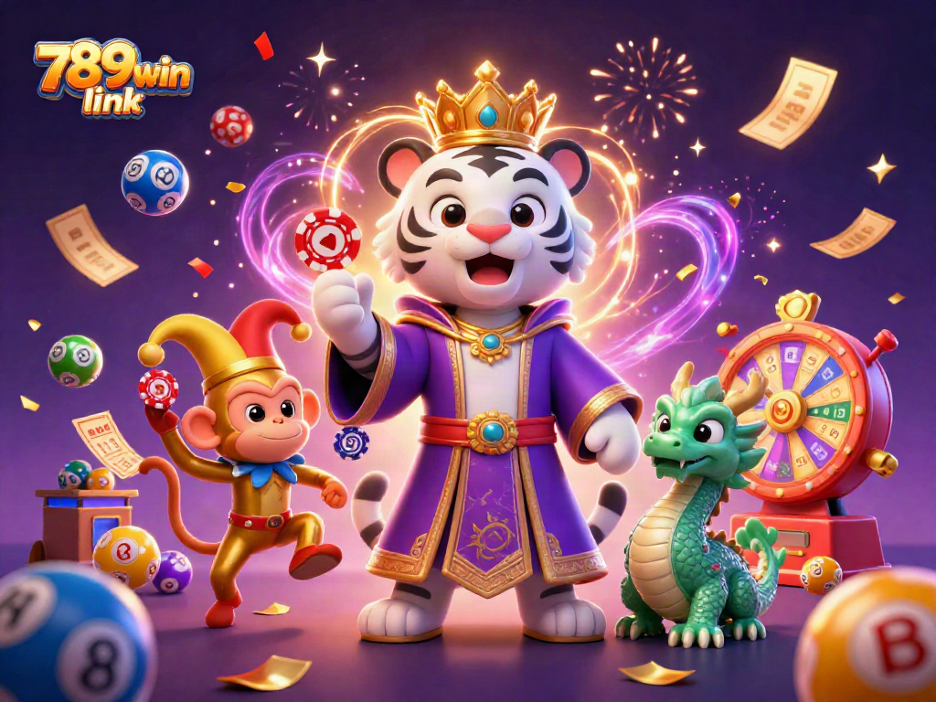 Engage with vibrant games at 789win link to win big with exciting lottery elements and characters.