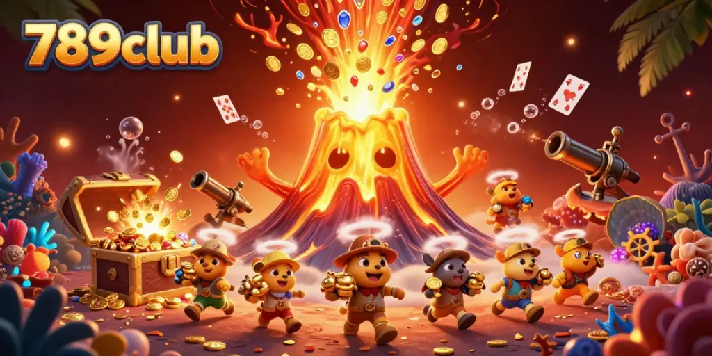 Try your luck with 789club while enjoying a treasure-filled 3D casino underwater adventure.