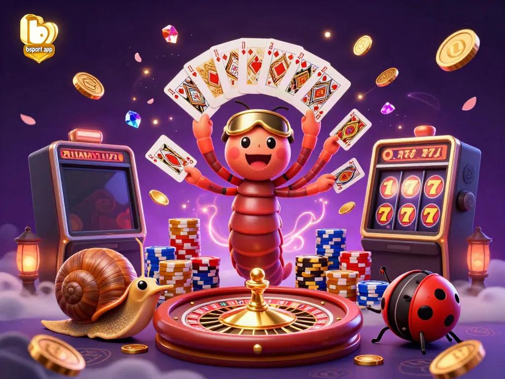Experience exciting gameplay with the bsport app showcasing stunning casino elements and vibrant characters.