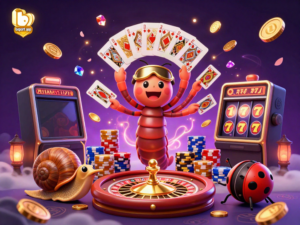Experience exciting gameplay with the bsport app showcasing stunning casino elements and vibrant characters.