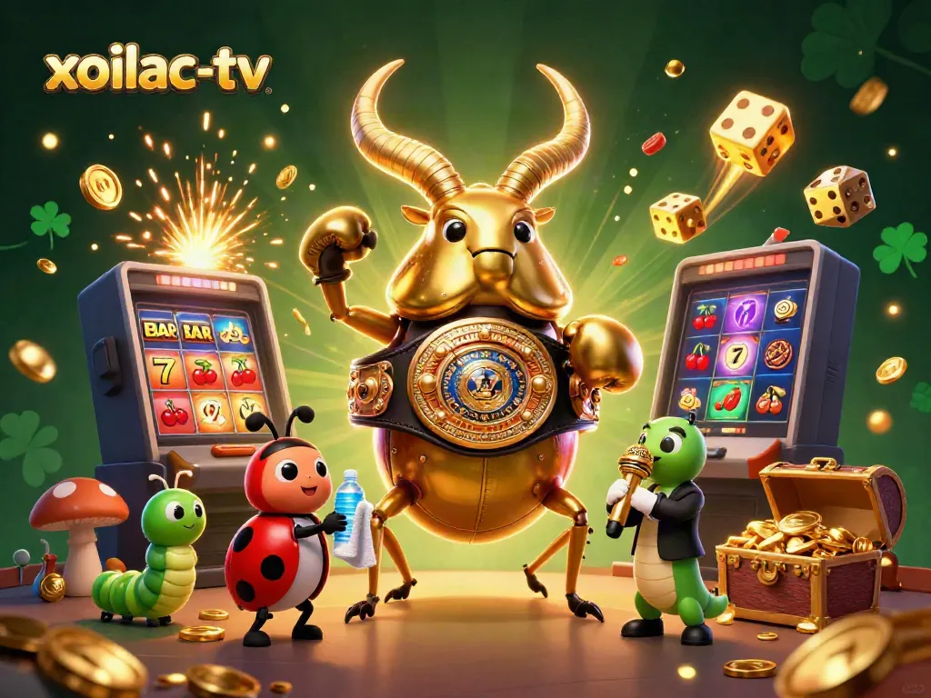 Experience thrilling moments with xoilac-tv as a giant beetle champions the casino scene!