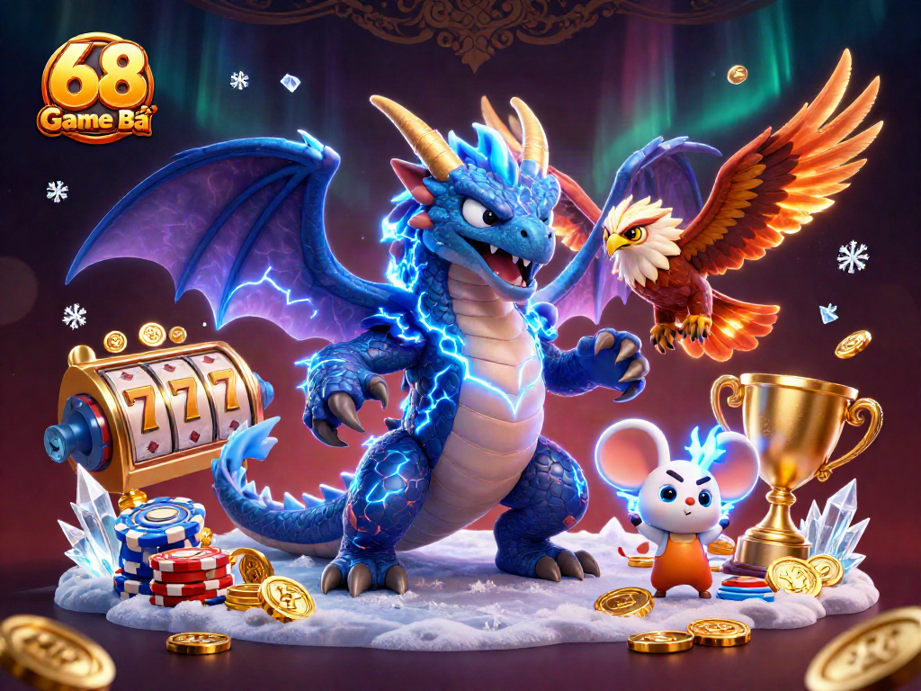 Experience thrilling plays in 68 Game Bài with dynamic characters and rich casino elements.