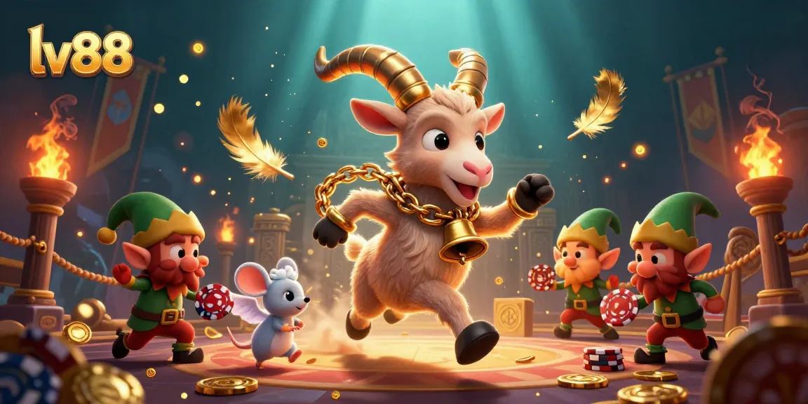 Join the festive chaos of lv88's holiday-horror casino with Krampus, an angel mouse, and sneaky gremlins.