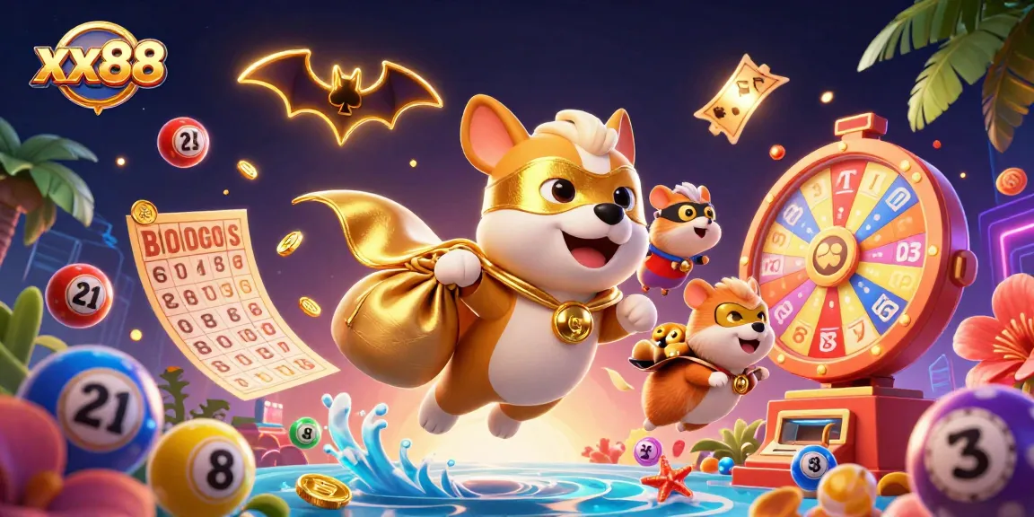 Win big with xx88 while enjoying a vibrant casino scene filled with fun elements!
