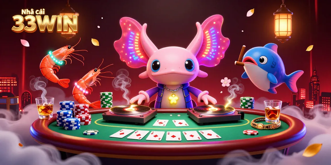 Experience immersive gameplay at Nhà cái 33WIN with vibrant characters and rich casino elements.