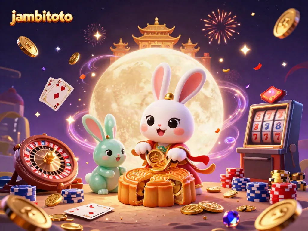 Experience thrilling action in jambitoto with a moon rabbit and dazzling casino games.