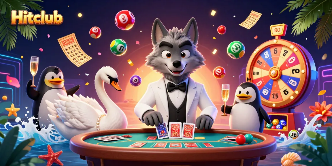 Experience exciting jackpots with Hitclub as vibrant games and characters come to life.