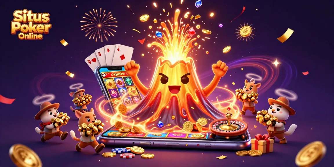 Experience the excitement of Situs Poker Online with dynamic characters and thrilling game elements.
