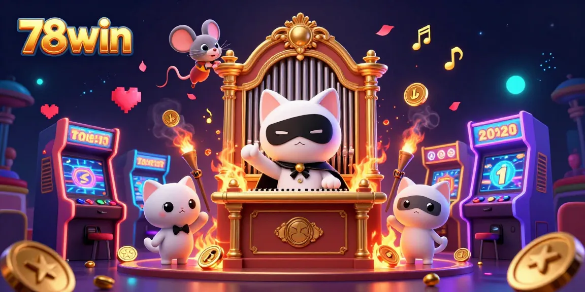Engage with thrilling 78win gaming adventures featuring intricate casino-themed illustrations.
