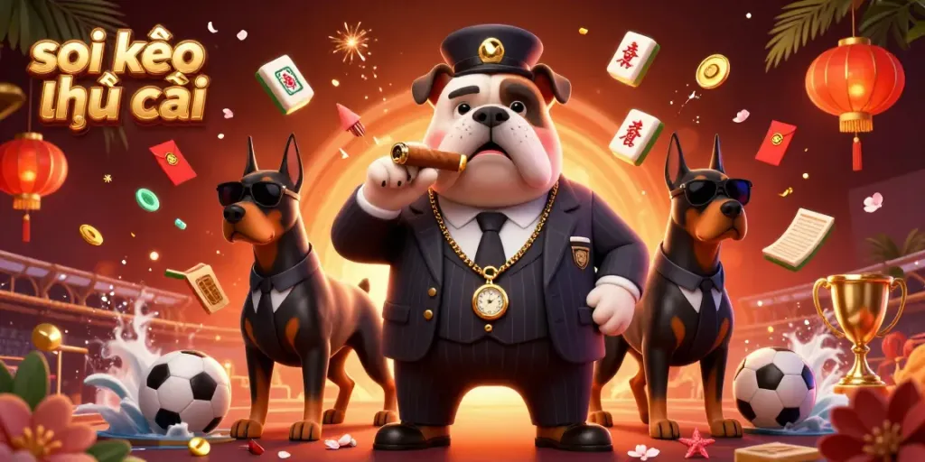 Experience thrilling sports betting with "soi kèo nhà cái" as the mafia bulldog leads the action.