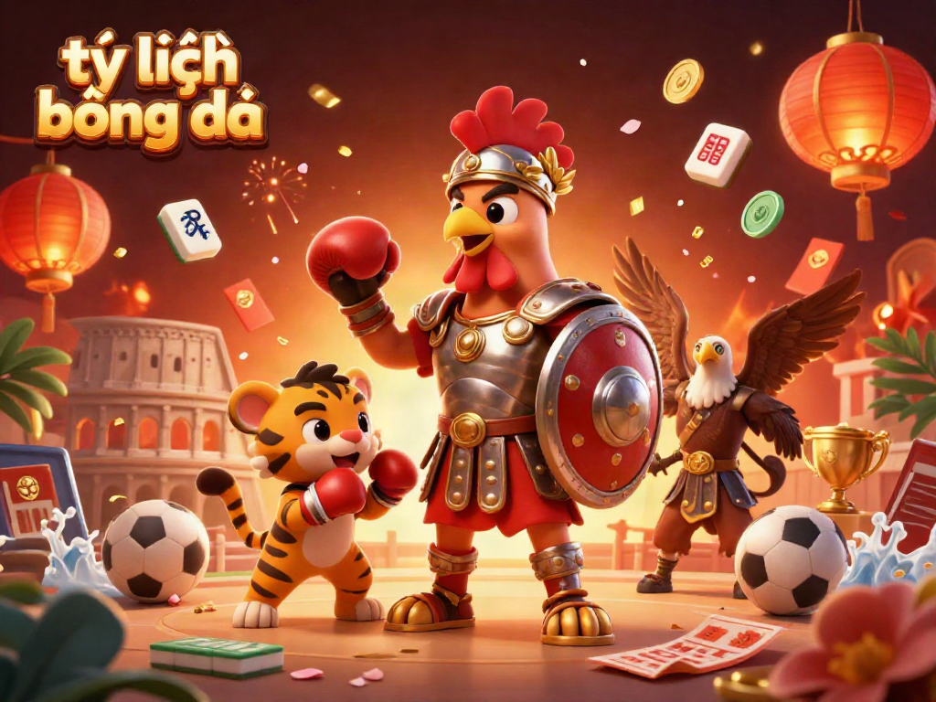 Engage with tỷ lệ bóng đá and win big as the rooster gladiator leads the arena of sports betting.