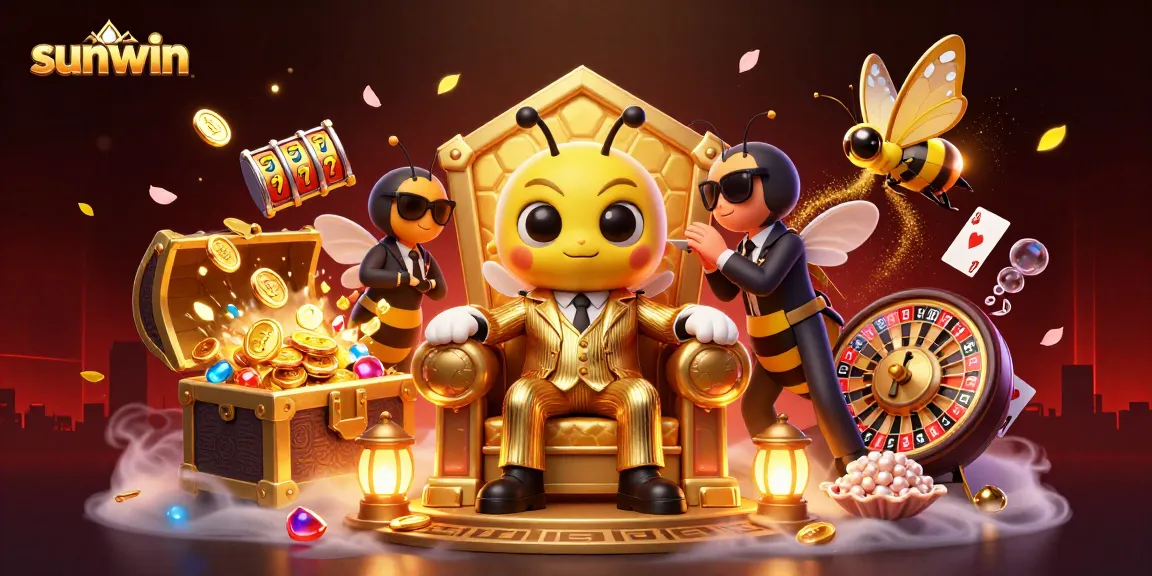 Experience the dynamic world of sunwin with a bumblebee mob boss and lucky gaming elements