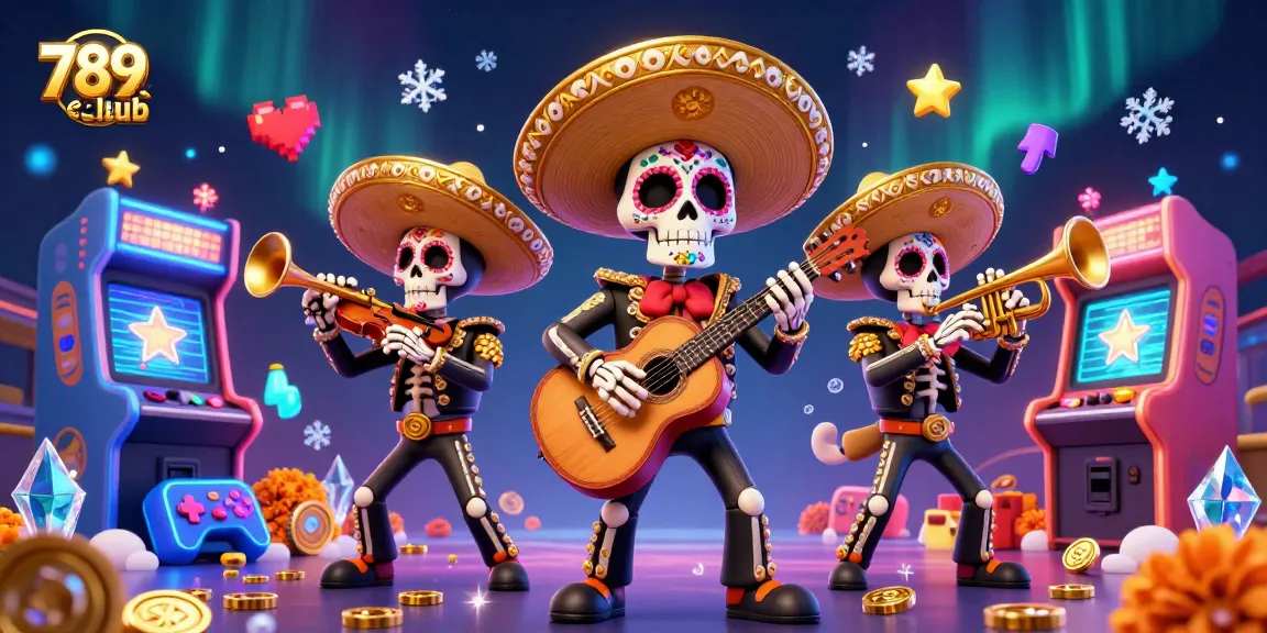 Experience the excitement of 789club with vibrant casino-themed characters in action.
