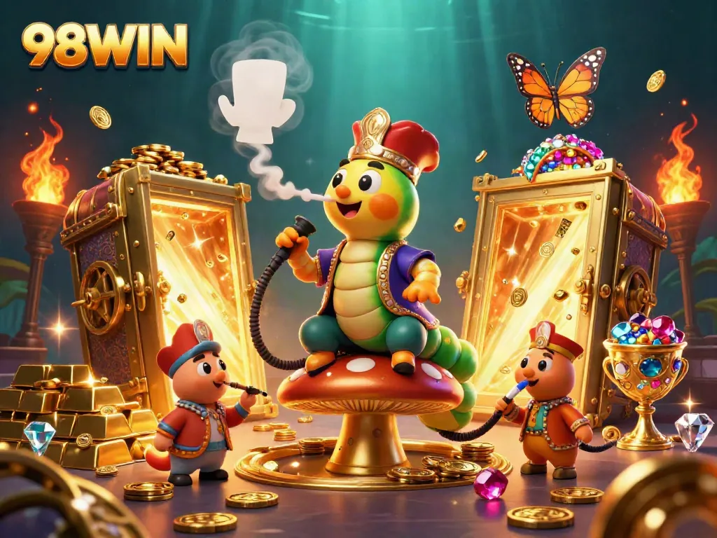 Experience thrilling gameplay at 98WIN with exciting poker elements and rich casino visuals.