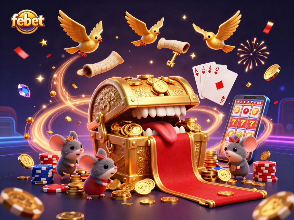 Experience immense excitement with febet’s vibrant casino world featuring treasure and gameplay.