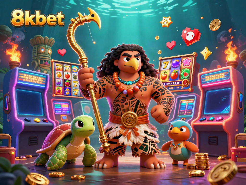 Experience thrilling gameplay with 8xbet, featuring vibrant slots and engaging characters.