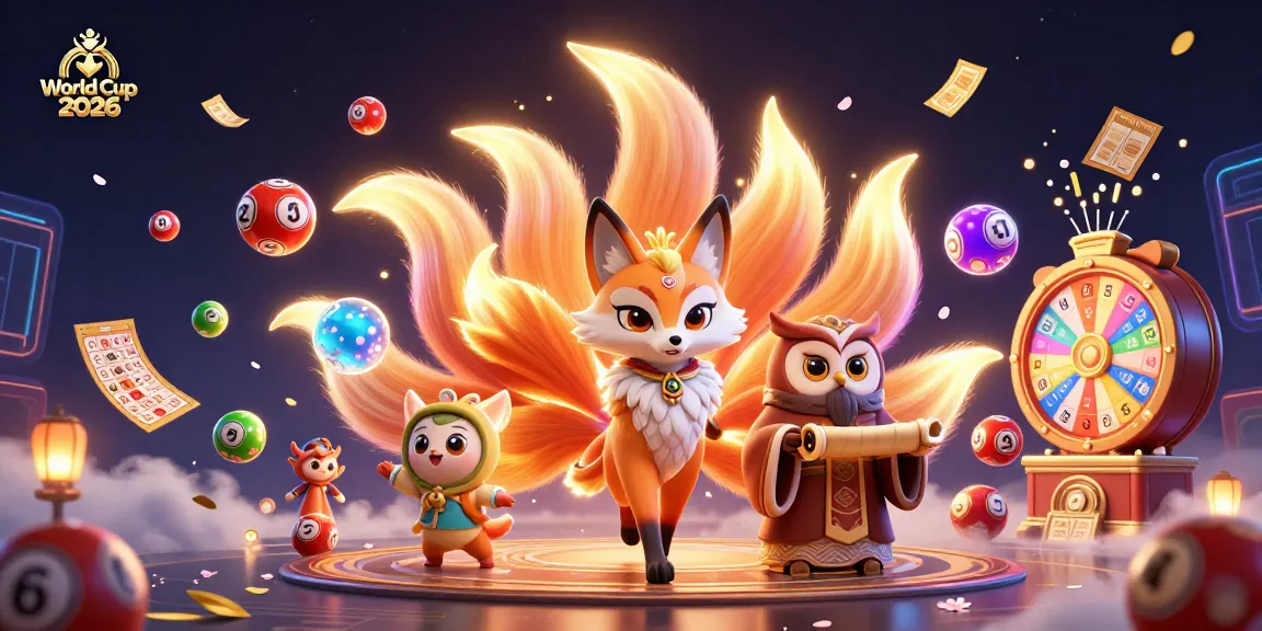 Engage in the excitement of World Cup 2026 with a vibrant lottery and spirit-themed illustration, featuring interactive game elements.