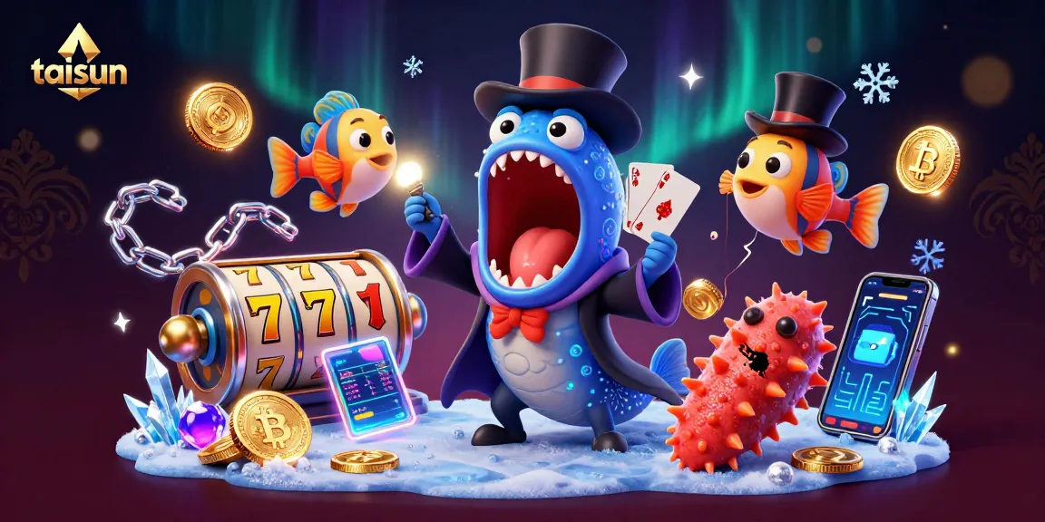 Experience thrilling gaming with taisun as a deep-sea eel performs magical card tricks.