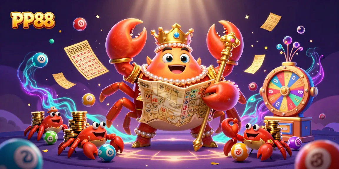 Experience the thrilling world of PP88, where golden characters and vibrant lottery themes come alive!