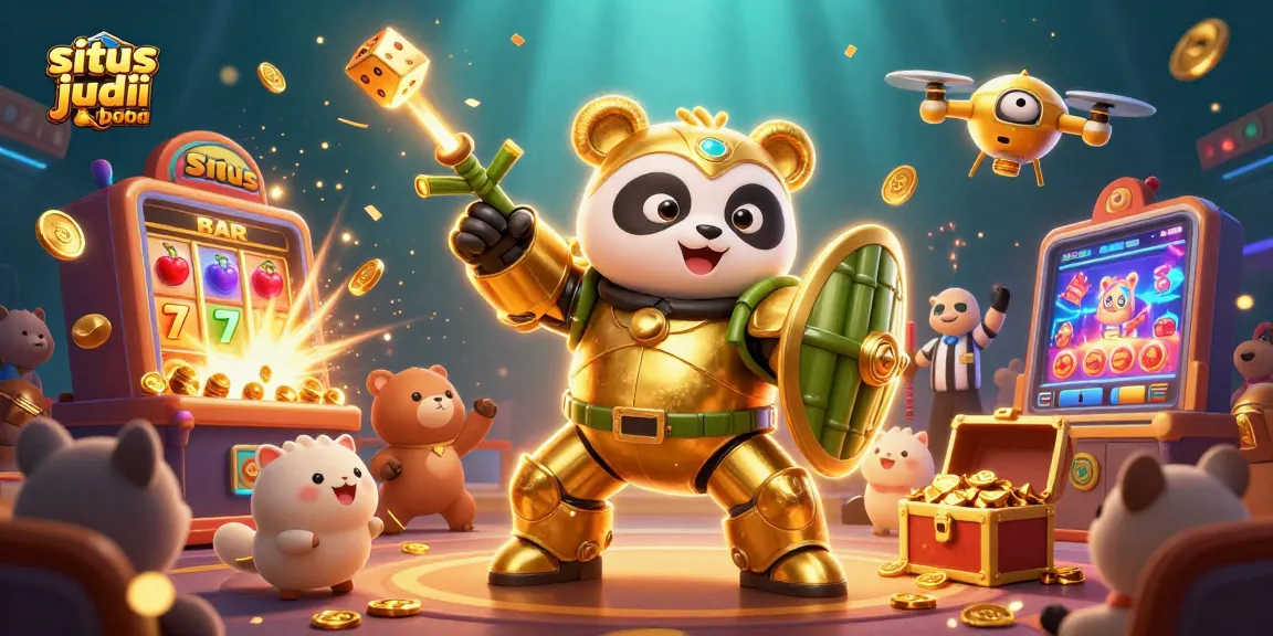 Taruhan pada situs judi bola dengan mecha panda menguasai pertarungan di arena kasino
