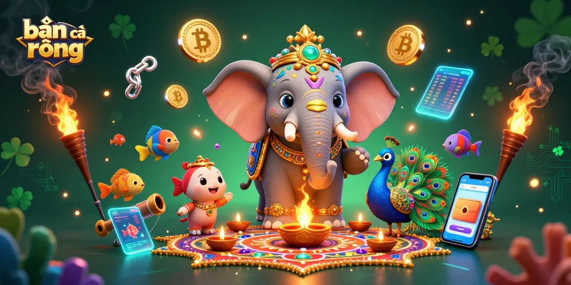 Engage with bắn cá rồng gameplay in an ultra-detailed 3D scene filled with vibrant sea creatures and dynamic gambling elements.