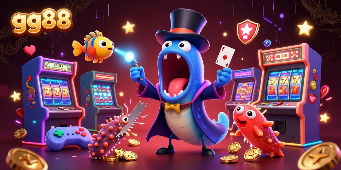 Experience thrilling wins with gg88 in a dynamic casino scene featuring magical sea creatures.