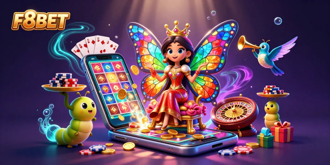 F8BET offers immersive gameplay with vibrant visuals, including casino themes and vibrant animations.