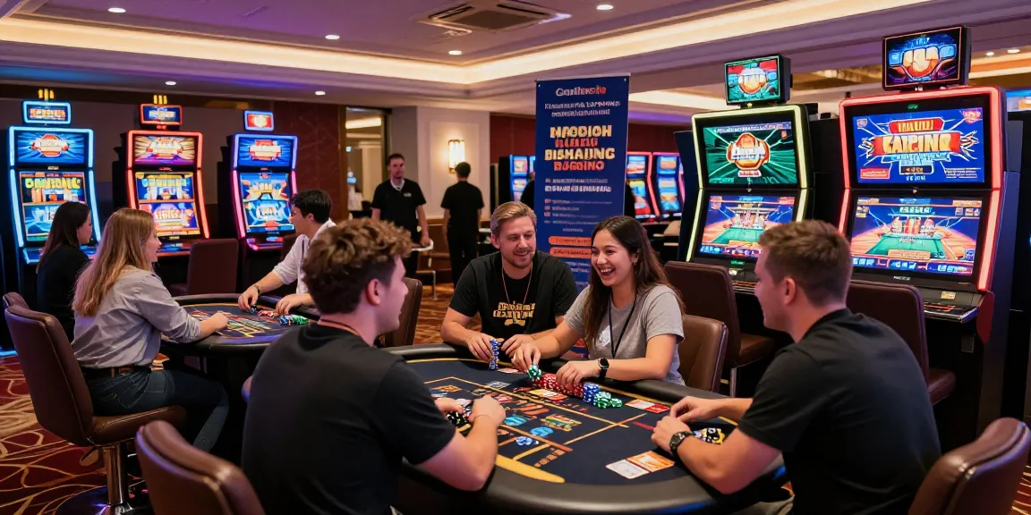 Vibrant online casino scene featuring players enjoying credit card casino games and bonuses at https://saintnicolasplace.co.uk.