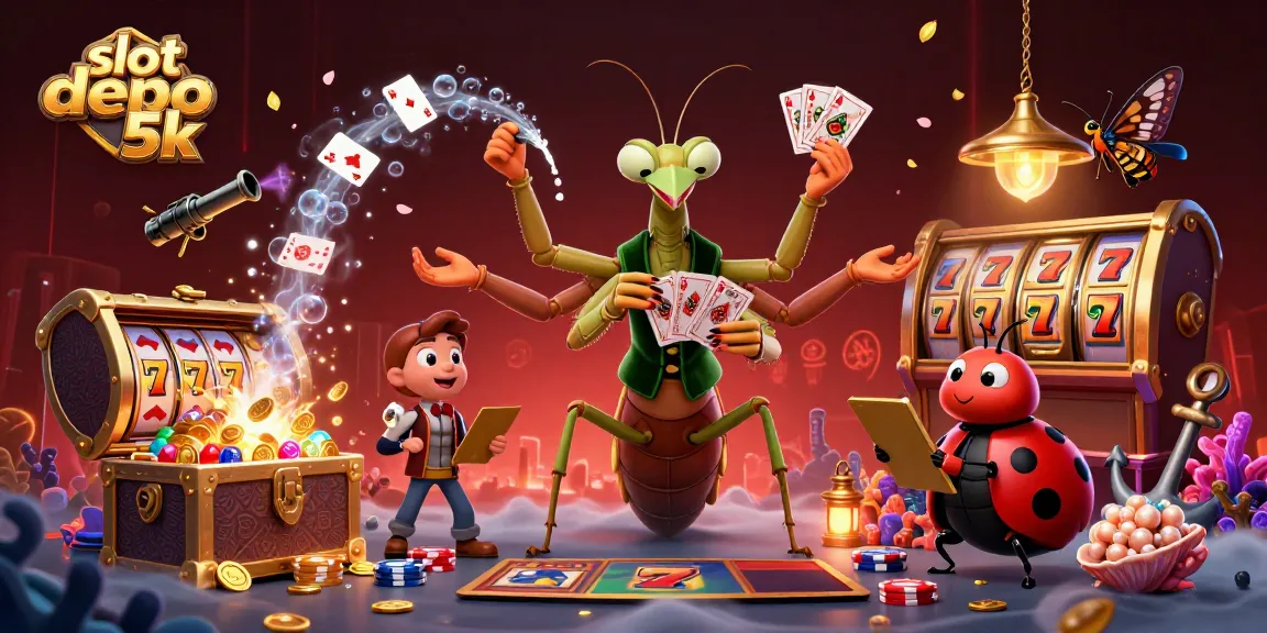 Experience the thrilling action of slot depo 5k with vibrant characters and dynamic elements.